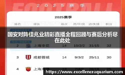 国安对阵佳兆业精彩直播全程回顾与赛后分析尽在此处